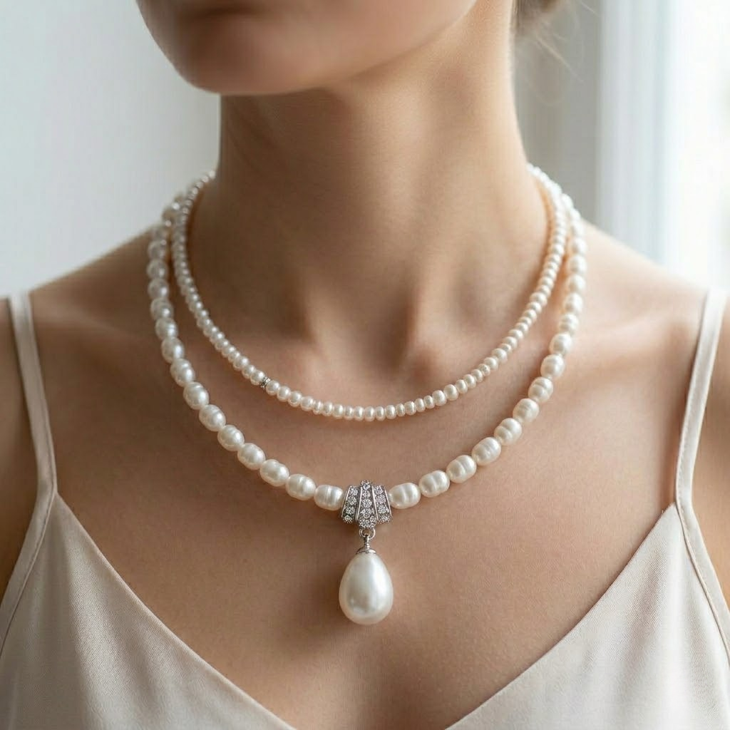Pearl Collar Chain