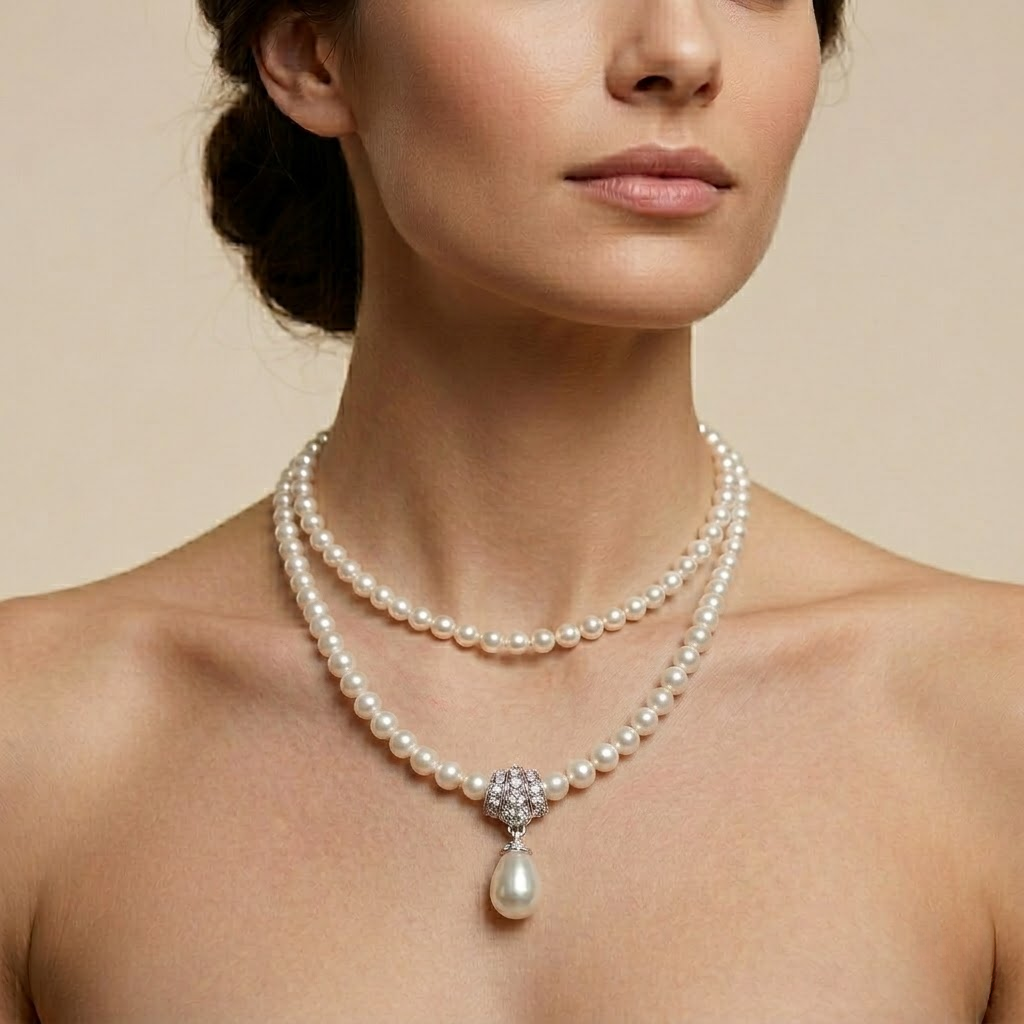 Pearl Collar Chain