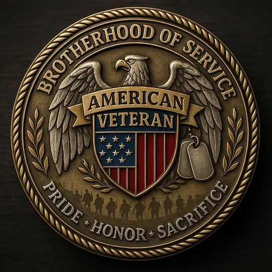 DD-214 "It’s a Veteran Thing You Wouldn't Understand" Embroidered Cap 🎁 With Free "Pride • Honor • Brotherhood" Coin