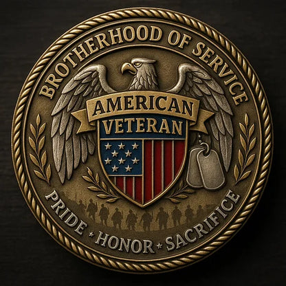 DD-214 "It’s a Veteran Thing You Wouldn't Understand" Embroidered Cap 🎁 With Free "Pride • Honor • Brotherhood" Coin