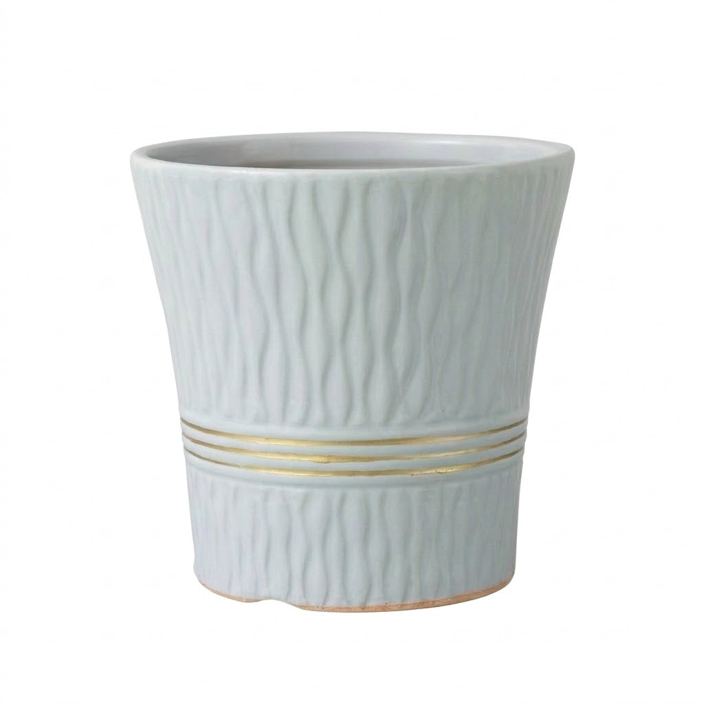 The Nordic Glazed Azure Vessel