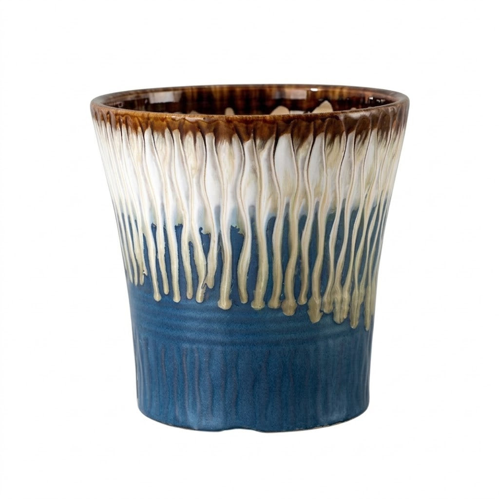 The Nordic Glazed Azure Vessel